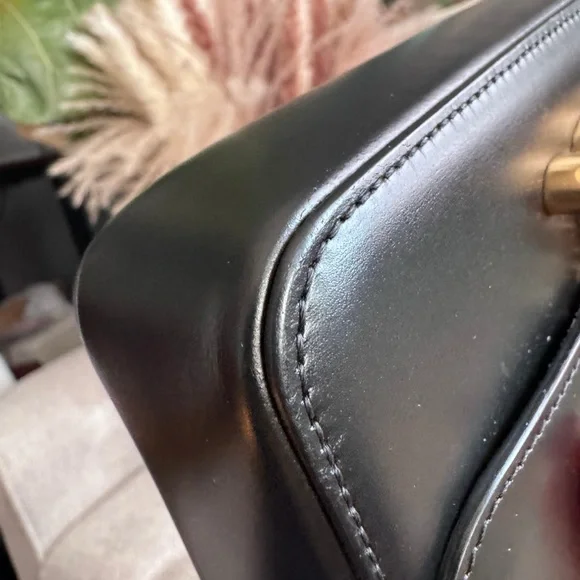 Celine Black Leather Crossbody Bag - Picture 10 of 16